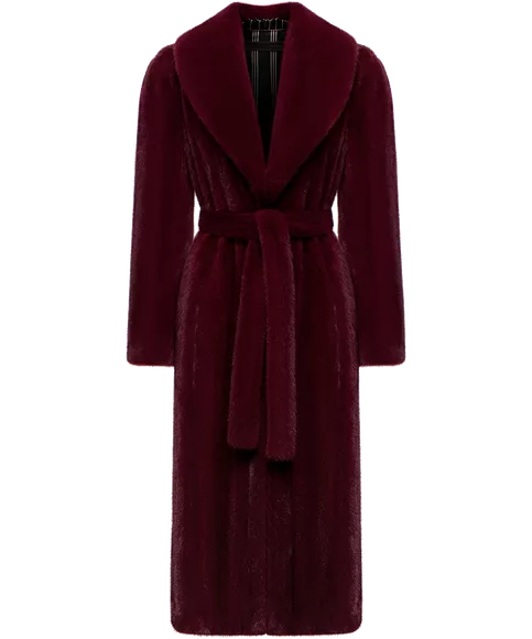 Mink fur coat
