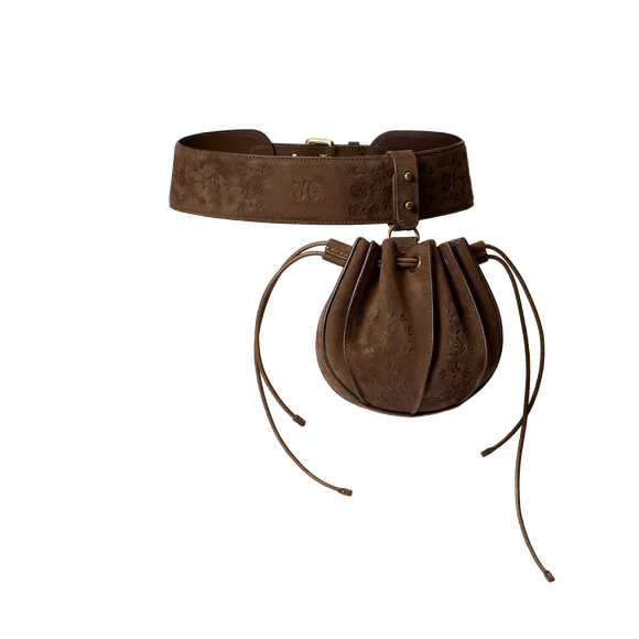 Сумка кисет с поясом