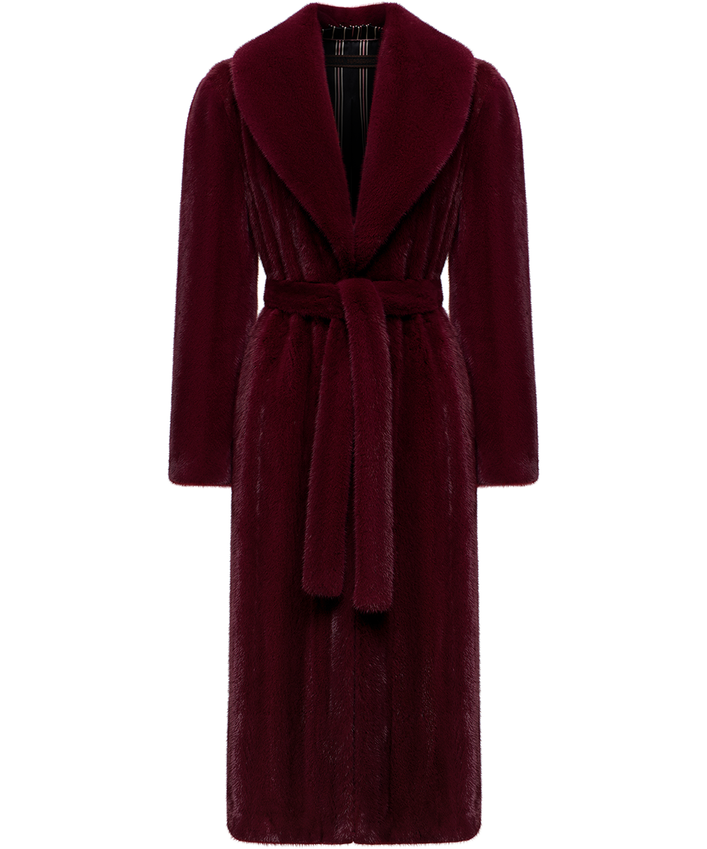 Mink fur coat