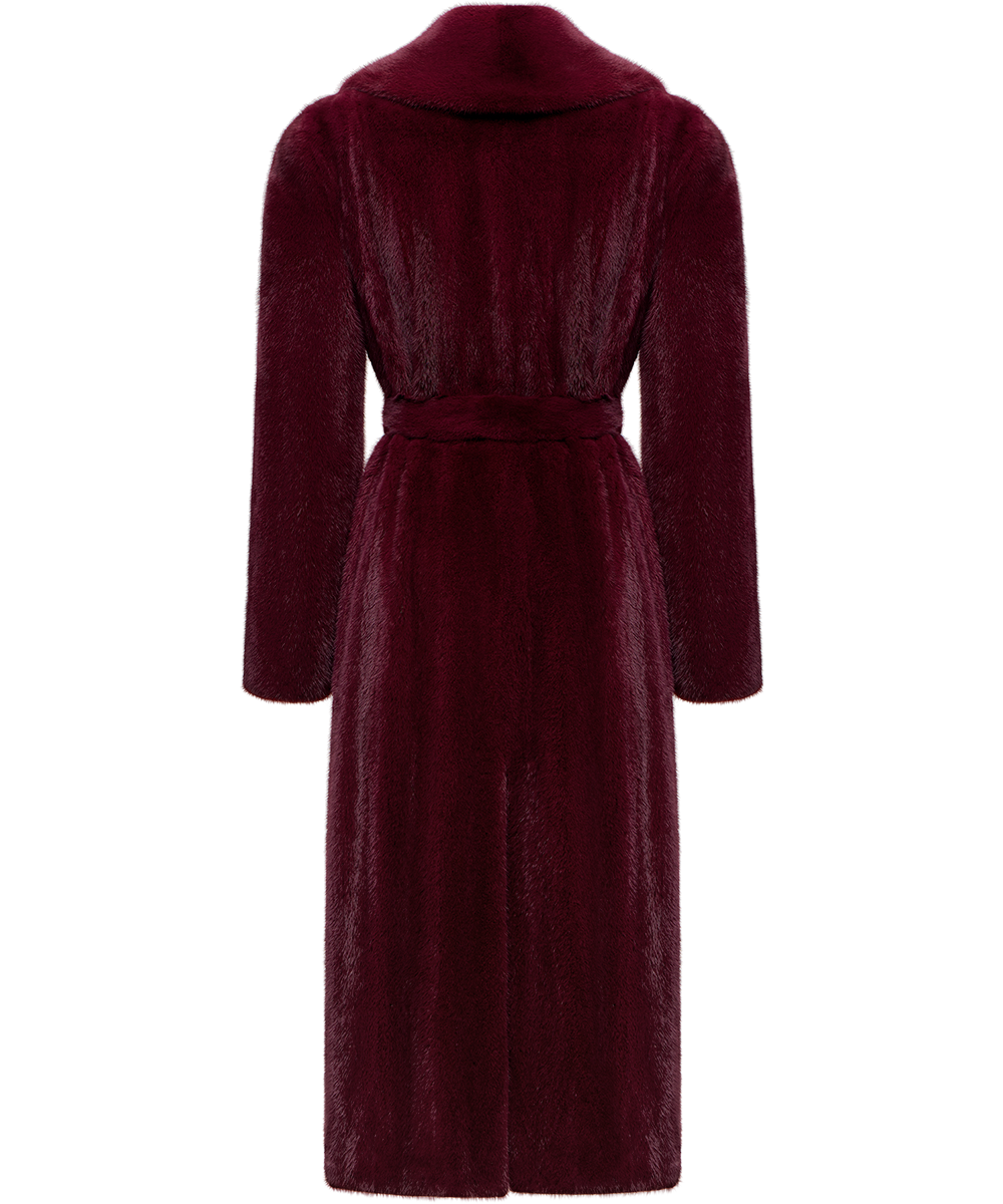 Mink fur coat