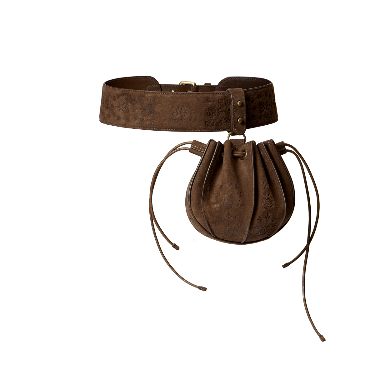 Сумка кисет с поясом