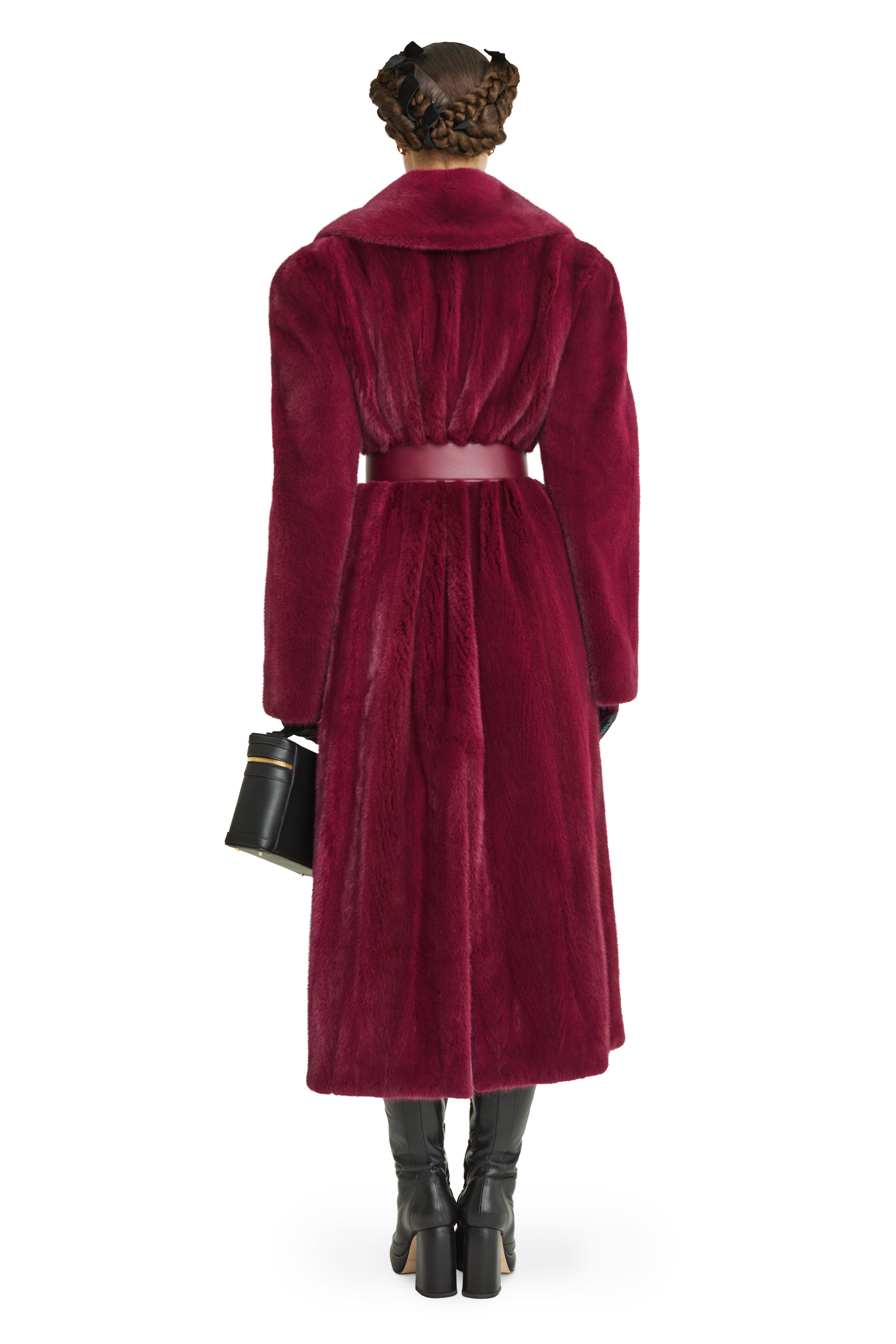 Mink fur coat